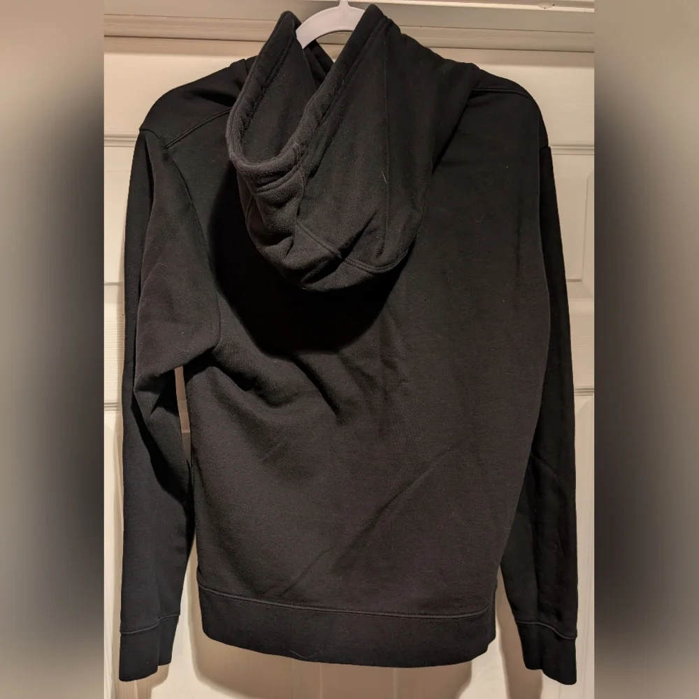 New Orleans Saints Fanatics NFL Black Hoodie Size Medium Cotton Polyester Blend - Picture 2 of 14